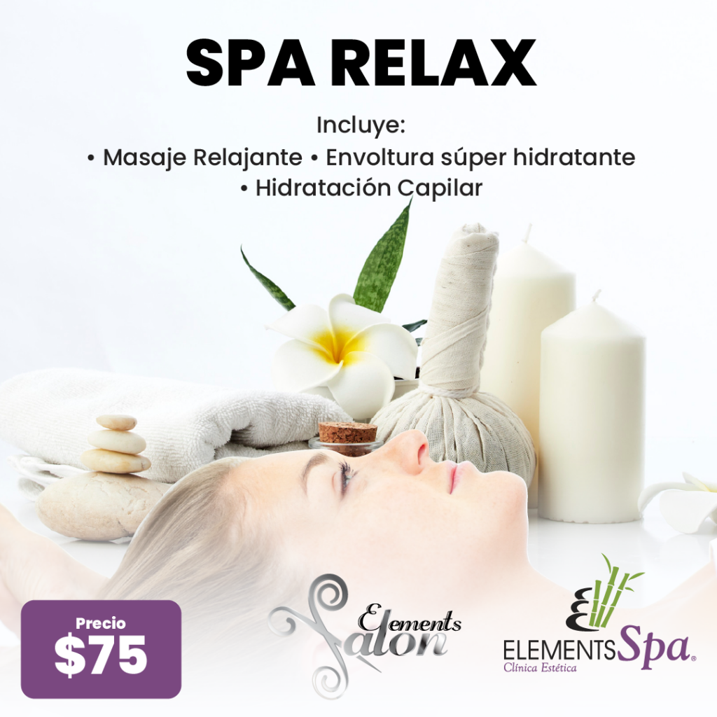 Spa Relax, es un ritual que dejará tu cuerpo completamente relajado